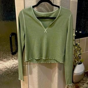 American Eagle Long Sleeve Shirt. Size L